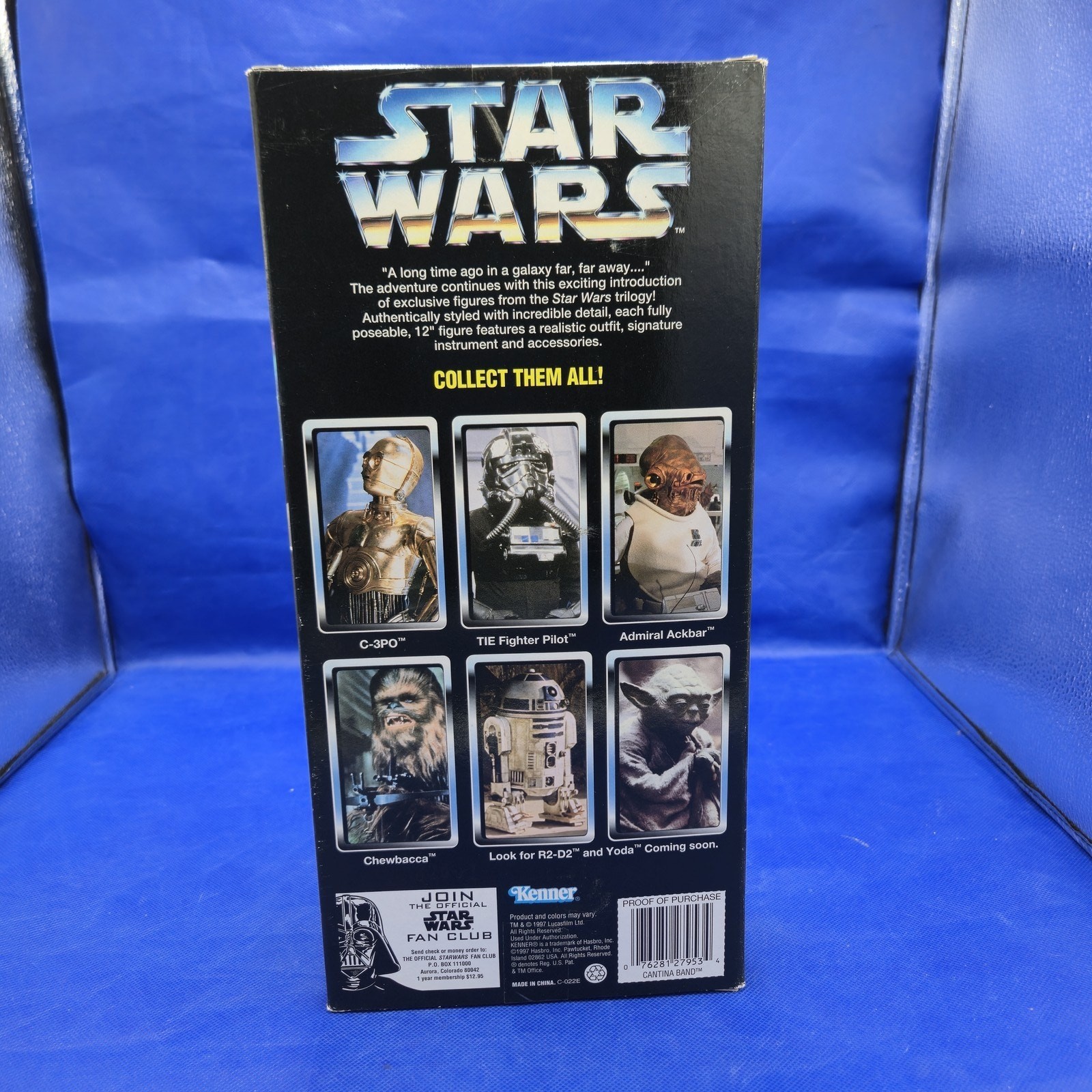 Star Wars Collector Series 12in Doikk Na’ts Cantina Band 1997 Sealed