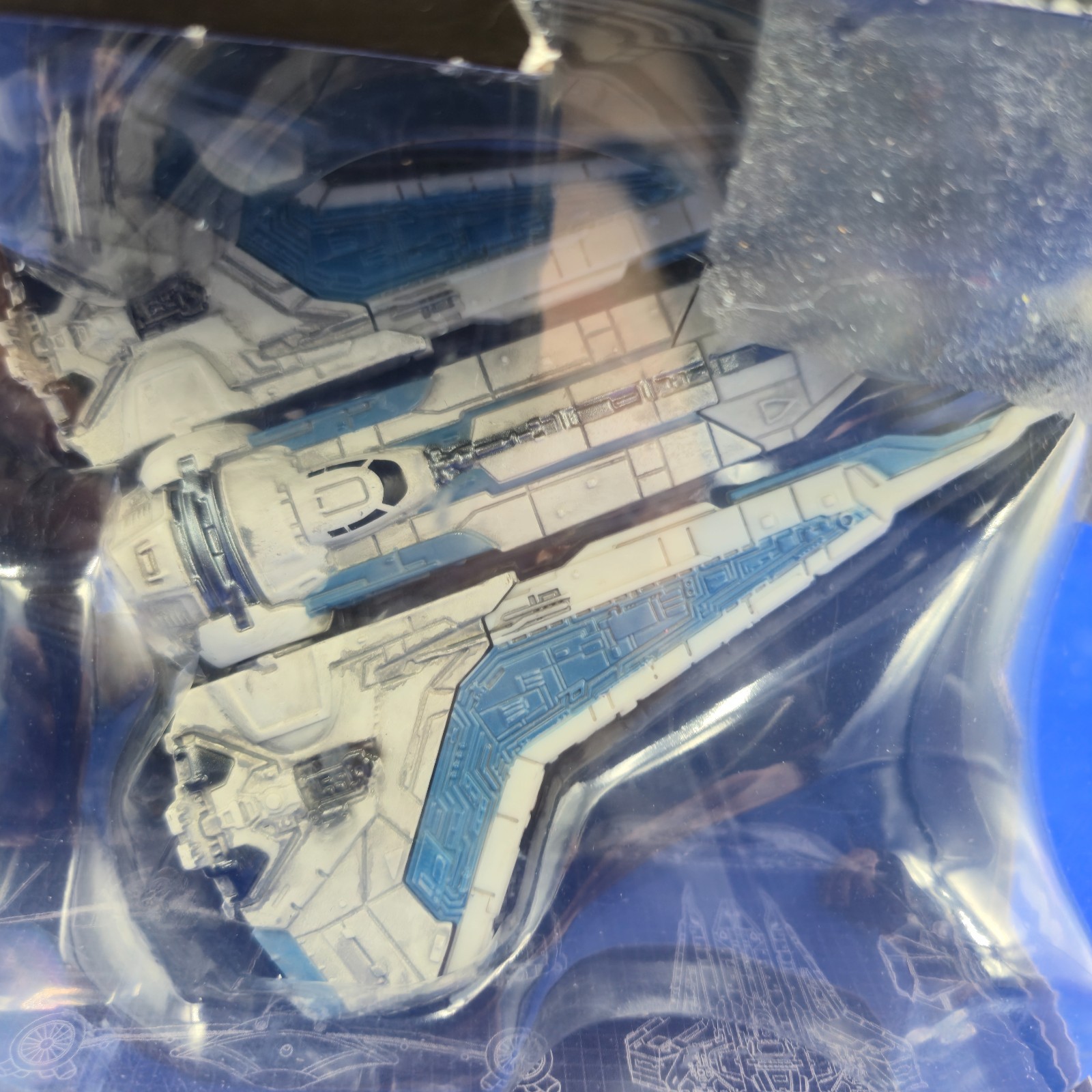 Star Wars Hot Wheels Starships Select Gauntlet Ship w/ Stand
