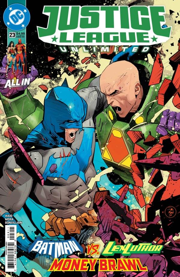 Justice League Unlimited #23 comic book cover