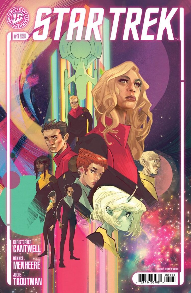 Star Trek #1 comic book cover