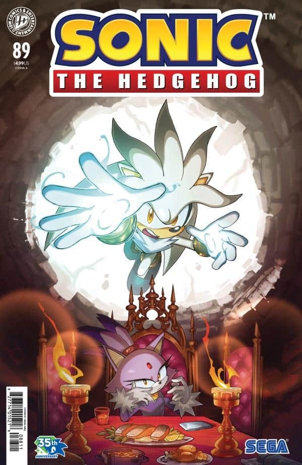 Sonic the Hedgehog #89 comic book cover