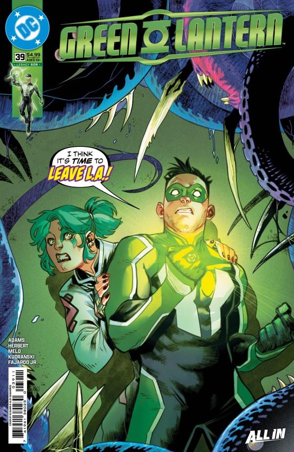 Green Lantern #39 (606) comic book cover