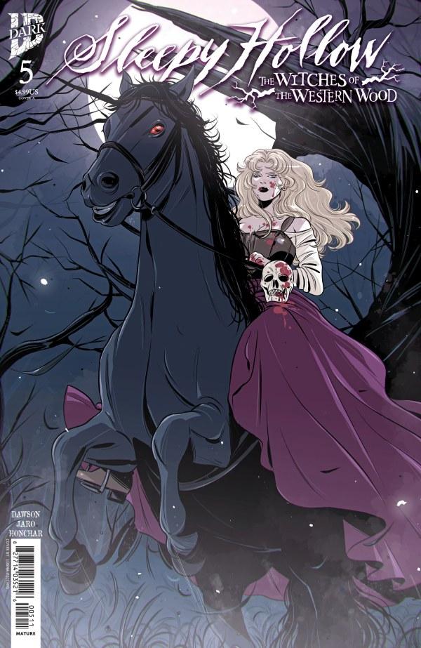 Sleepy Hollow: The Witches of the Western Wood #5 comic book cover