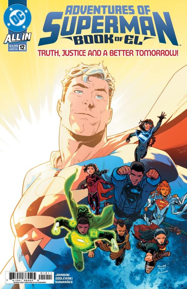 Adventures of Superman: Book of El #12 comic book cover