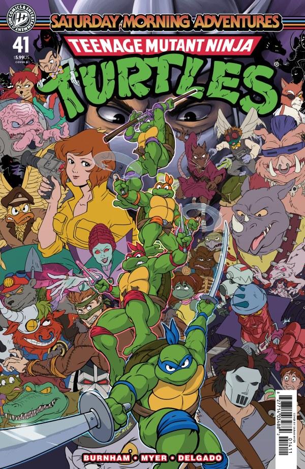 Teenage Mutant Ninja Turtles: Saturday Morning Adventures #41 comic book cover