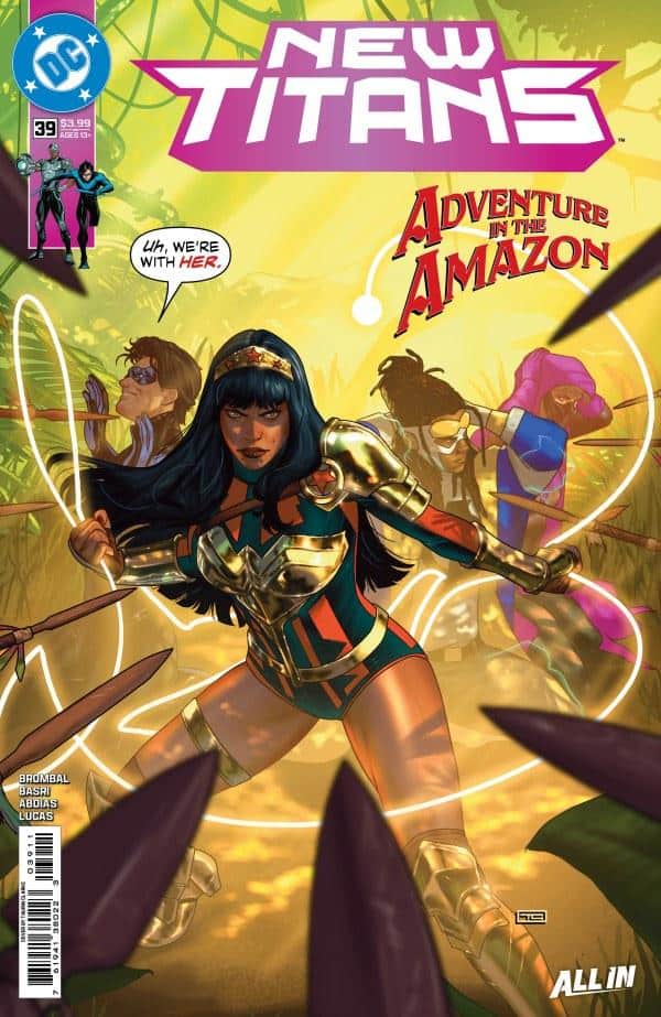 New Titans #39 comic book cover