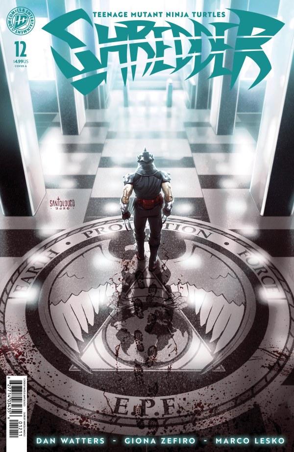 Teenage Mutant Ninja Turtles: Shredder #12 comic book cover