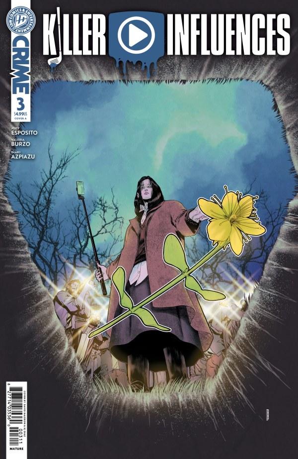 Killer Influences #3 comic book cover