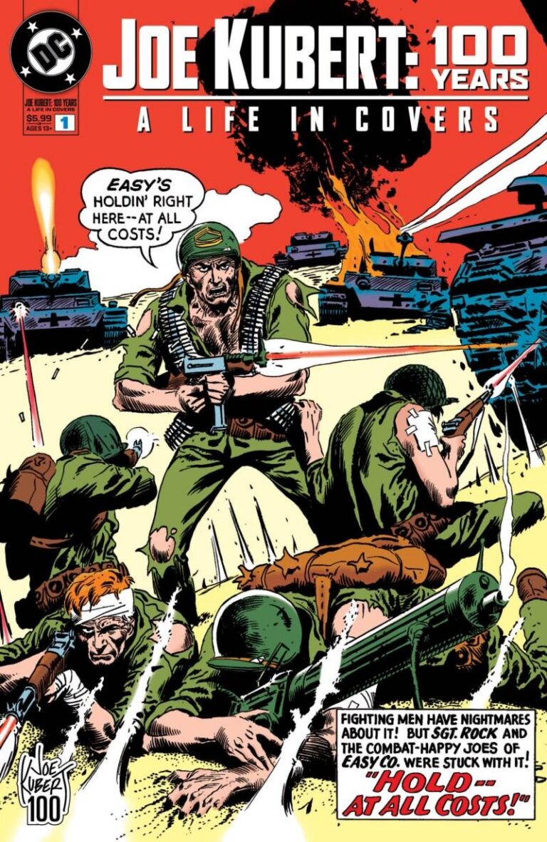 Joe Kubert: 100 Years – A Life in Covers #1 comic book cover