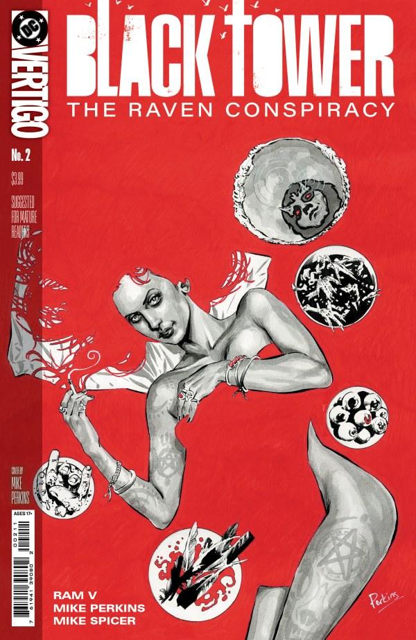 Black Tower: The Raven Conspiracy #2 comic book cover