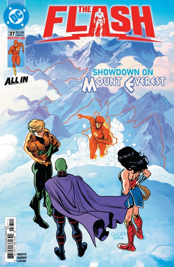 The Flash #37 (837) comic book cover