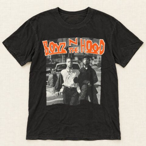 Boyz N The Hood Movie Graphic T Shirt Black Mens Large Ice Cube Rap Tee