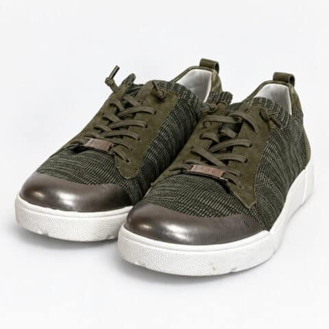 ara Fusion4 Women's 6.5 G Taupe Metallic Knit Comfort Sneakers HighSoft