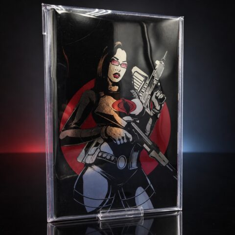 G.I. Joe #327 Comics Flops Sketch Foil Virgin Variant Image NM