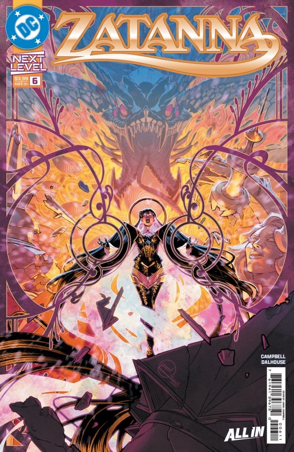 Zatanna #6 comic book cover