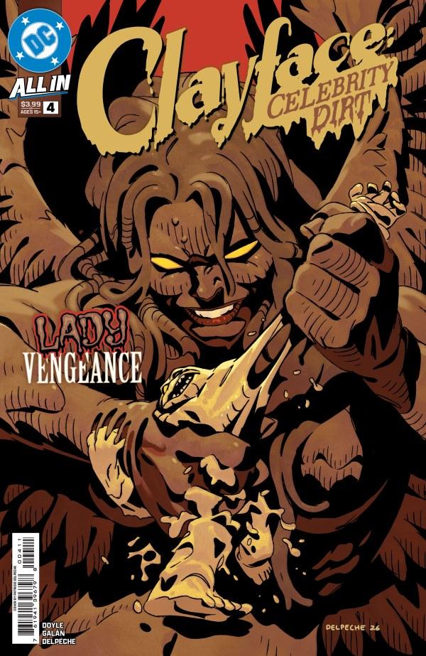 Clayface: Celebrity Dirt #4 comic book cover