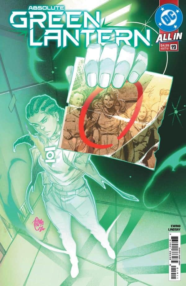 Absolute Green Lantern #19 comic book cover