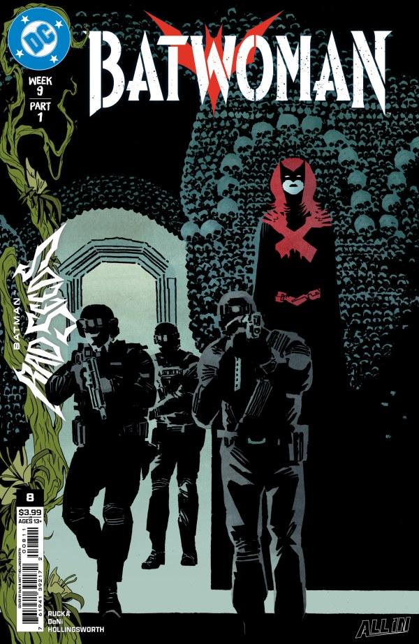 Batwoman #8 comic book cover