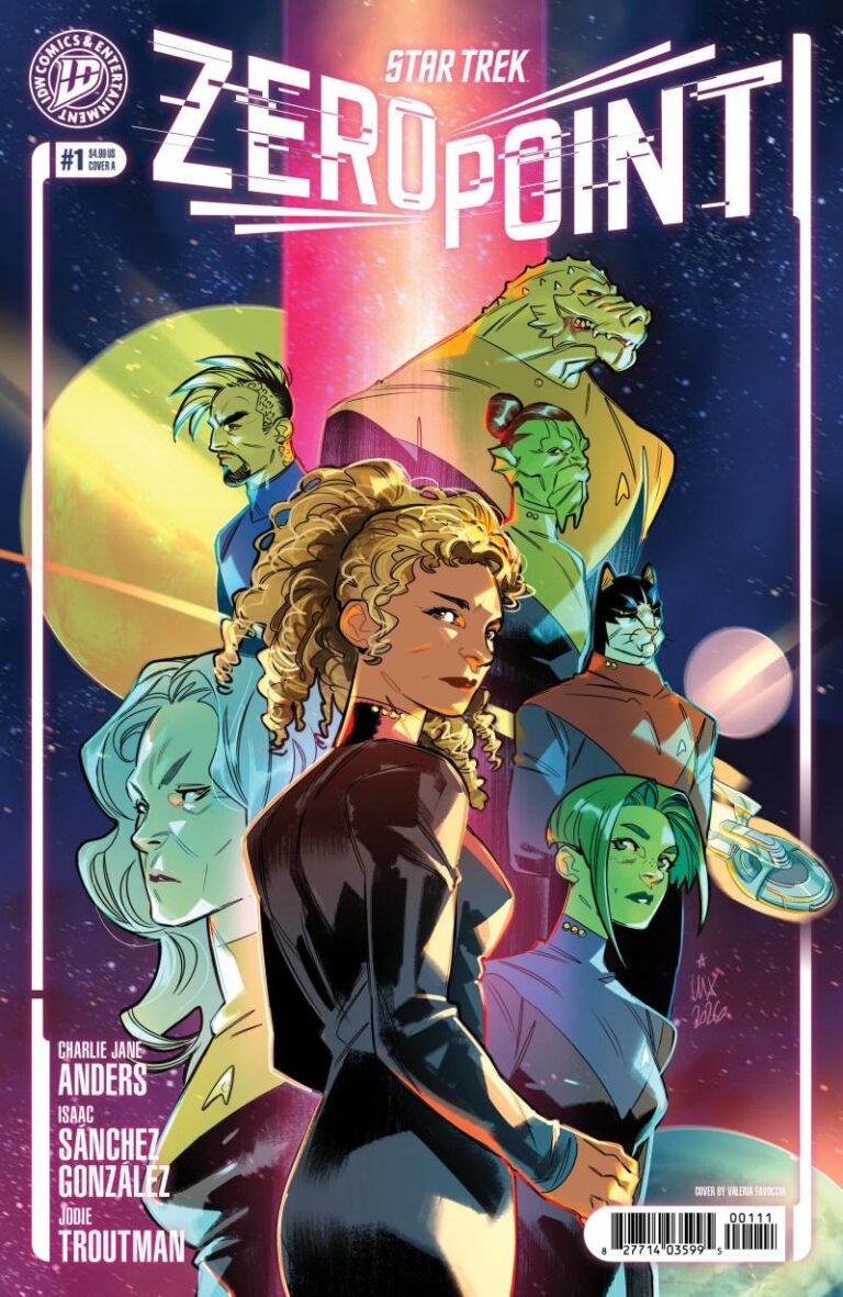 Star Trek: Zero Point #1 comic book cover