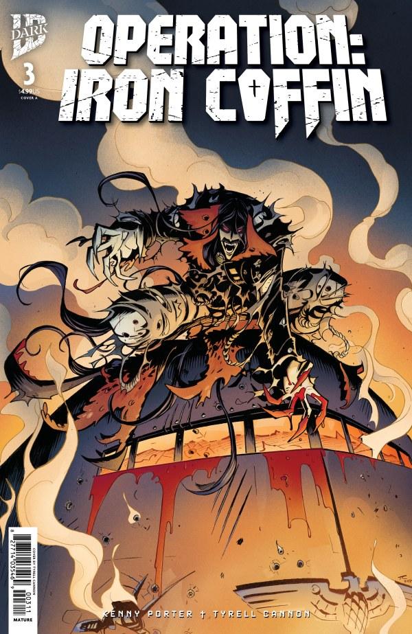 Operation: Iron Coffin #3 comic book cover