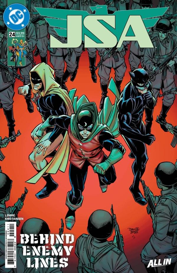 JSA #24 comic book cover