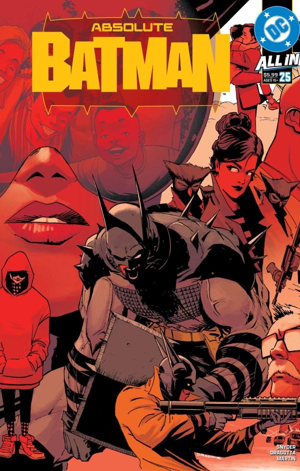 Absolute Batman #25 comic book cover