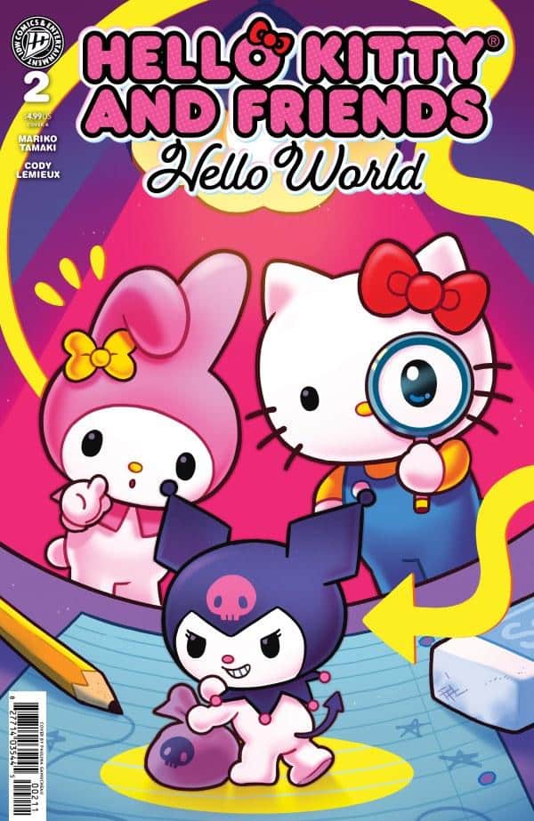 Hello Kitty and Friends: Hello World #2 comic book cover