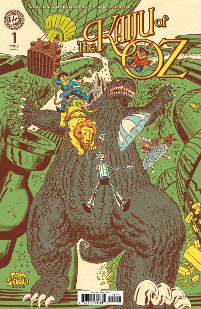 Godzilla’s Monsterpiece Theatre Presents: The Kaiju of Oz #[nn] comic book cover