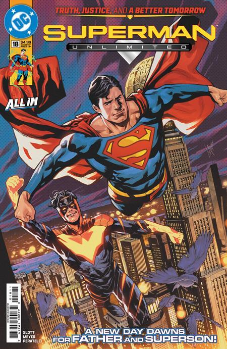 Superman Unlimited #18 comic book cover