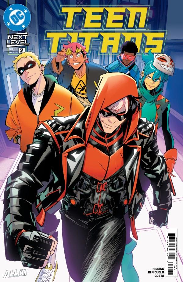 Teen Titans #2 comic book cover