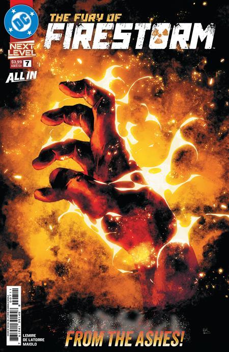 The Fury of Firestorm #7 comic book cover