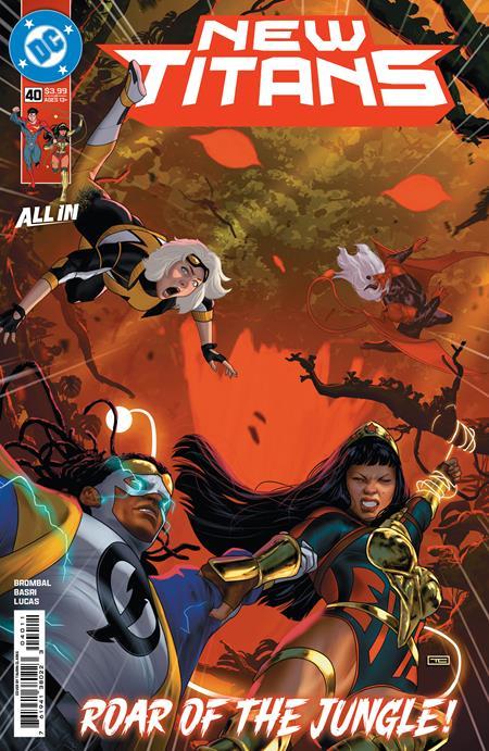 New Titans #40 comic book cover