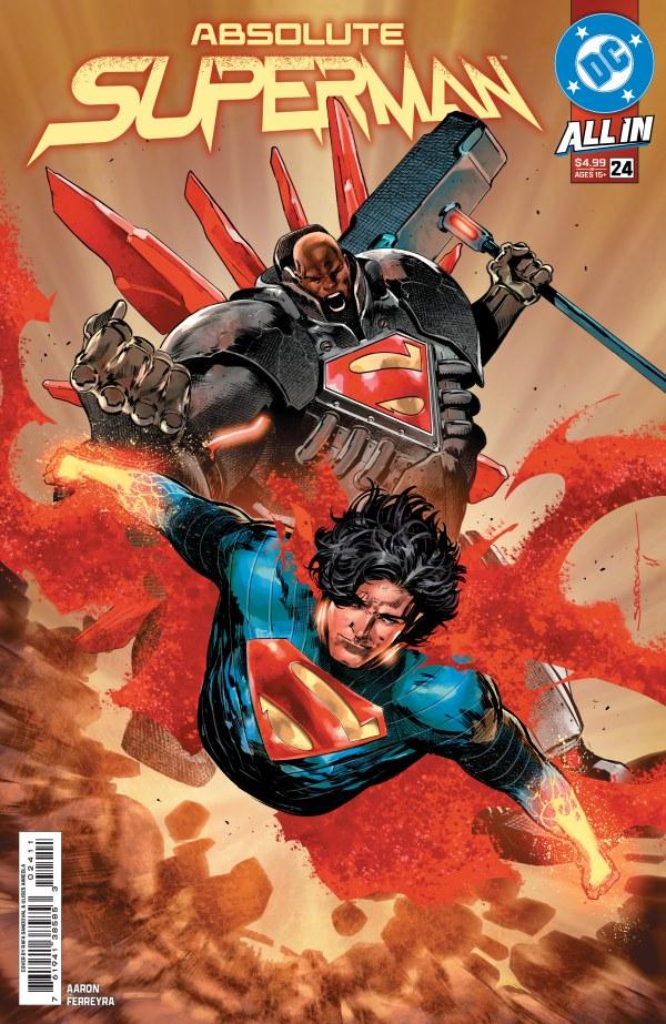 Absolute Superman #24 comic book cover