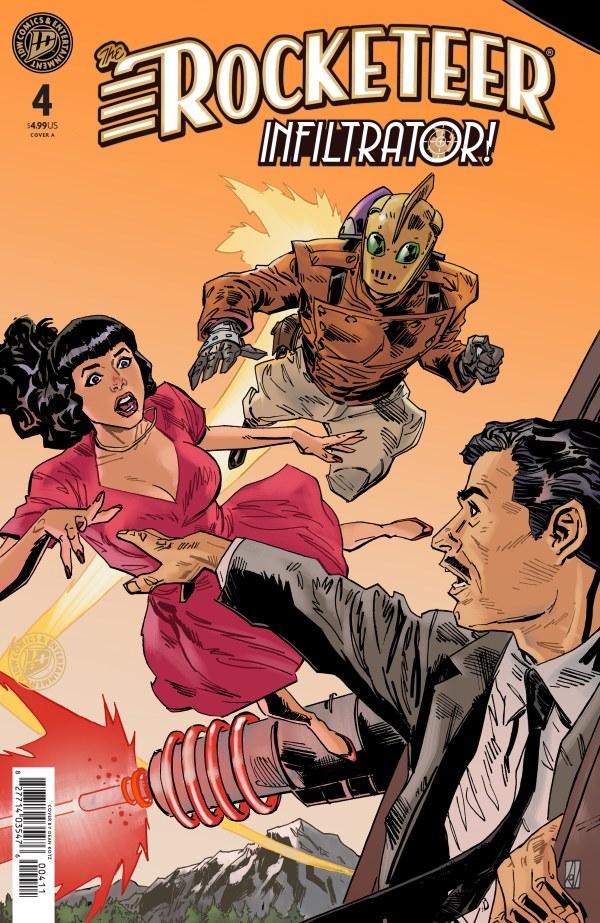 The Rocketeer: Infiltrator #4 comic book cover