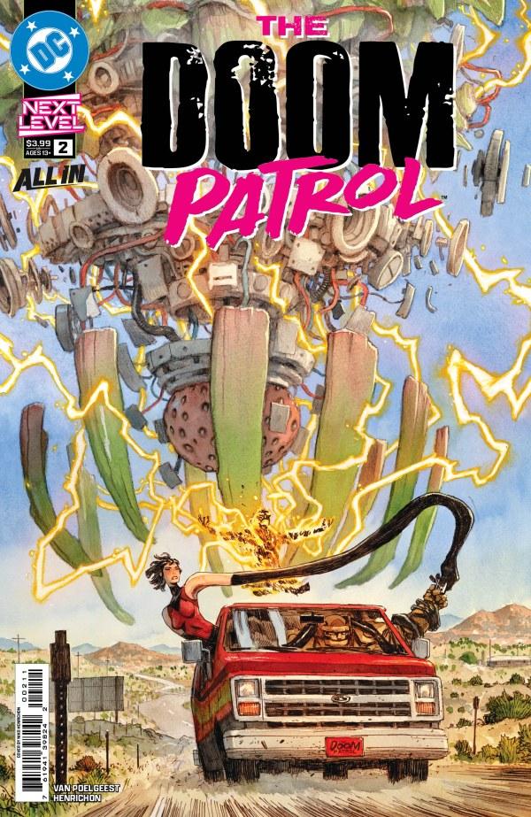 The Doom Patrol #2 comic book cover