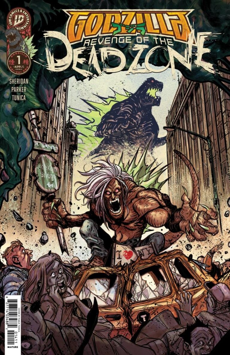 Godzilla: Revenge of the Deadzone #1 comic book cover