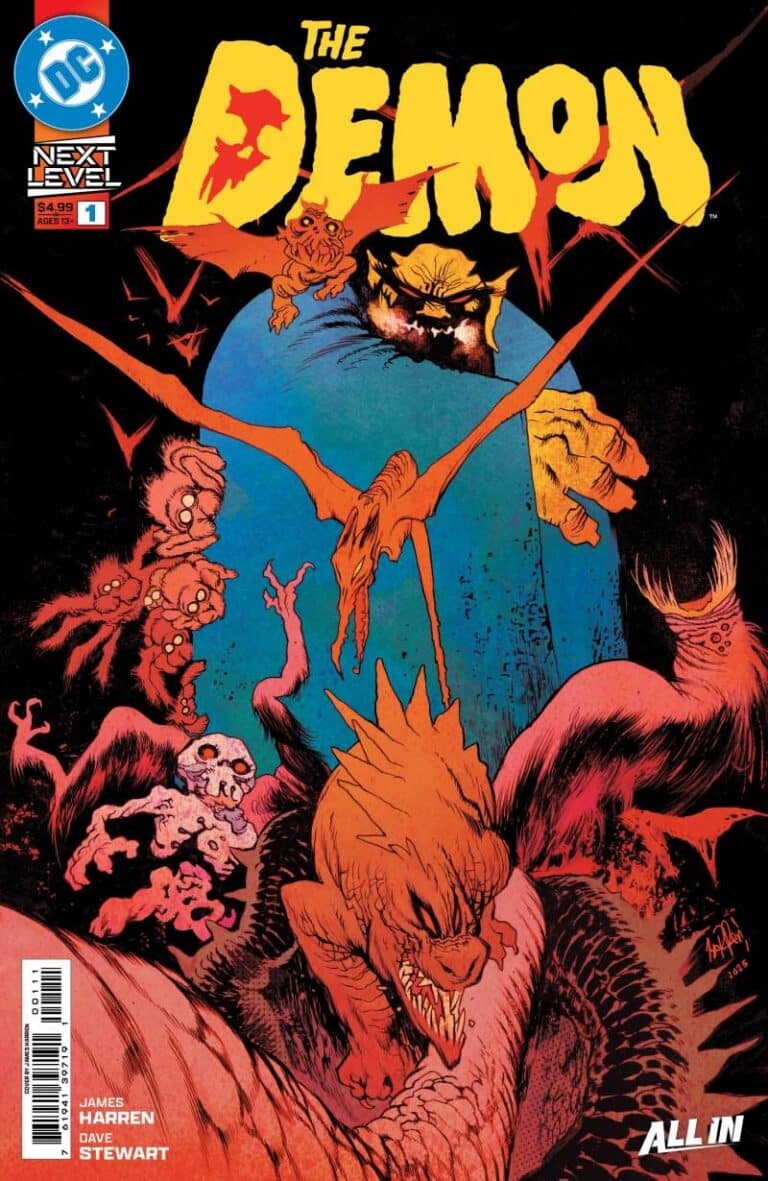The Demon #1 comic book cover
