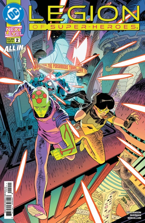 Legion of Super-Heroes #2 comic book cover